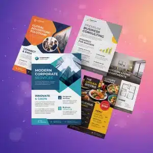 A4 flyer printing Qatar