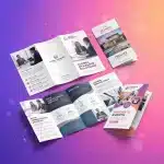 A4 tri-fold brochure