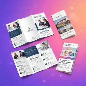trifold brochure printing Qatar