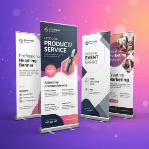 Large Roll Up Banner – 150 x 200 cm