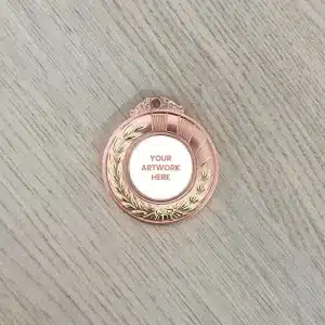 custom bronze medal from prismat
