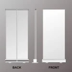 roll up banner front and back image