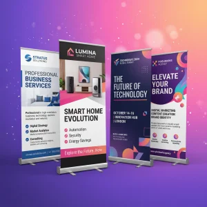 rollup banner printing in qatar