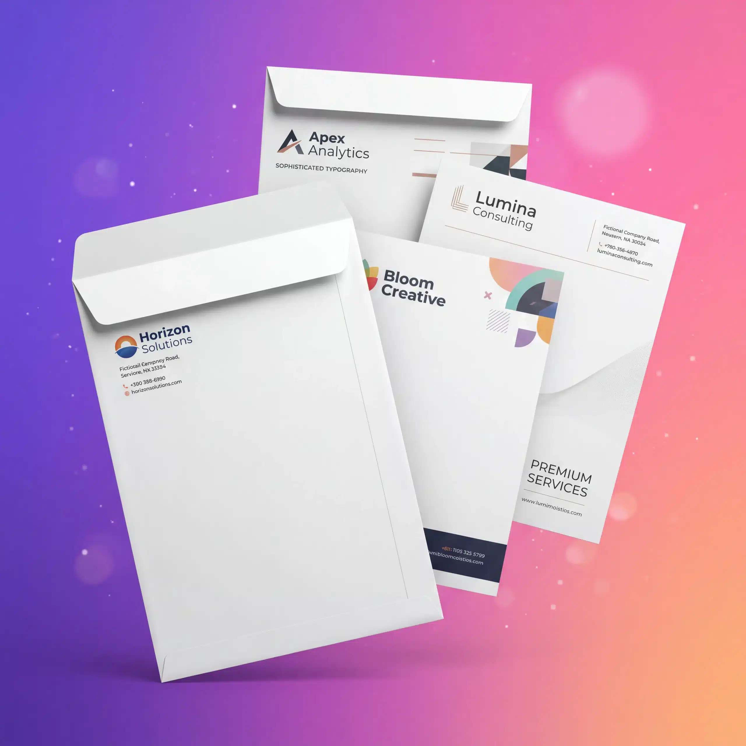 Custom Printed Envelopes with Your Logo – Prismat Qatar