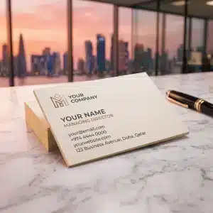 business card printing in qatar